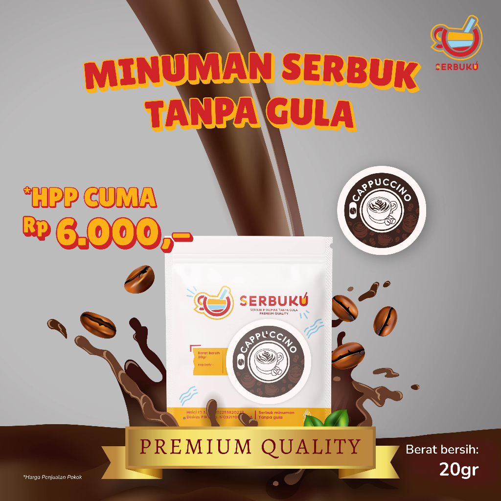 

Serbuku | Serbuk Minuman Premium - Tester Creamy