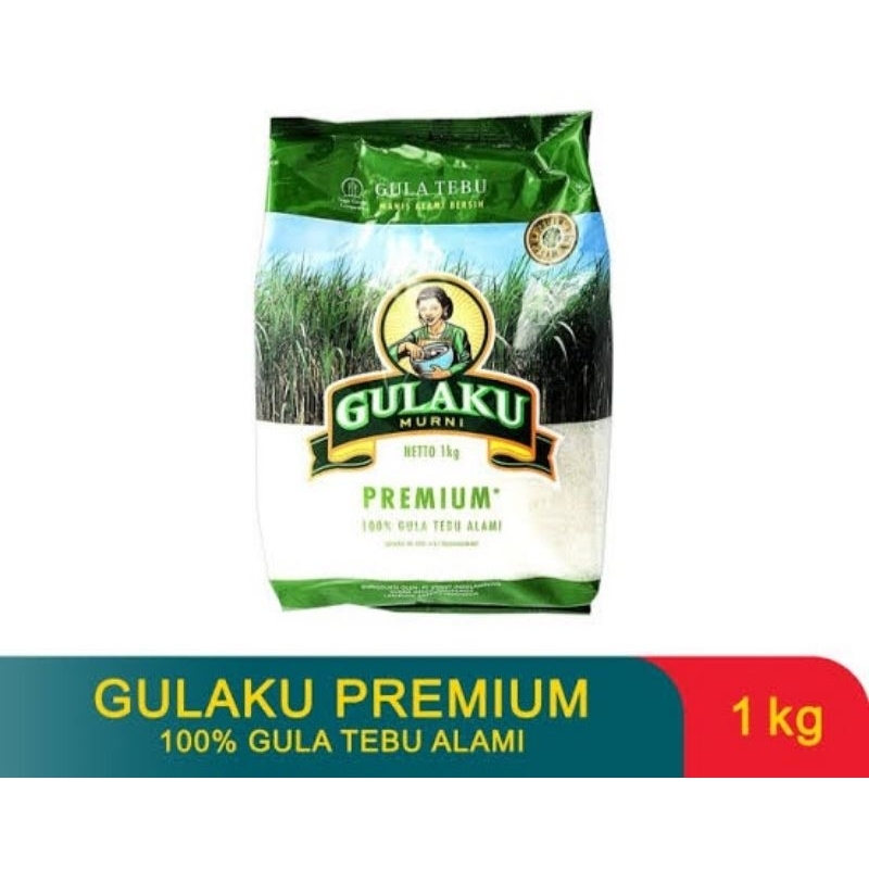 

Gulaku Gula Tebu Hijau 1kg 100% Asli Premium Pack