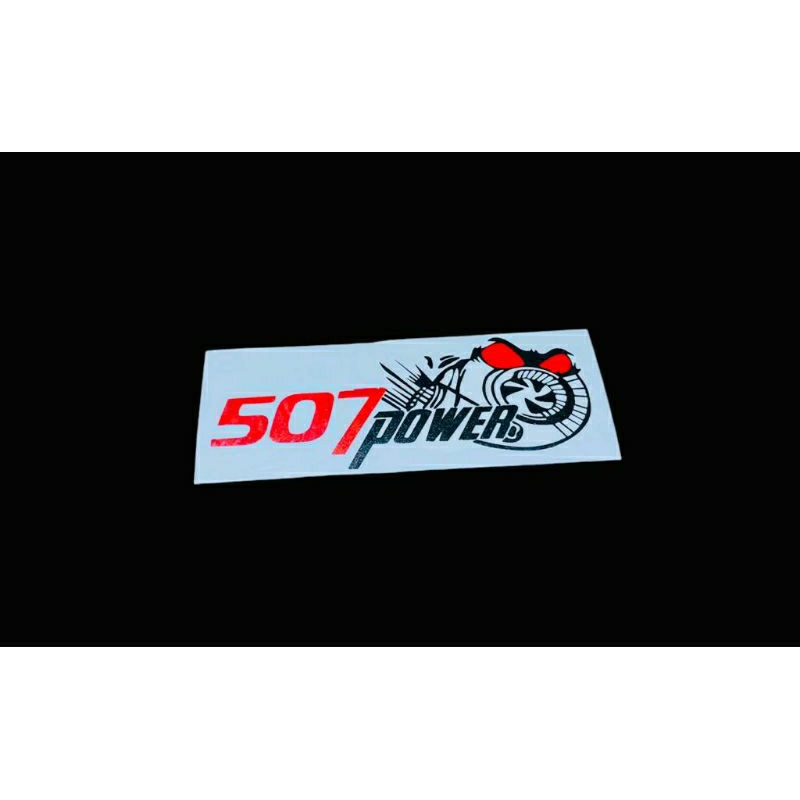 sticker cutting mobil jdm 507 power