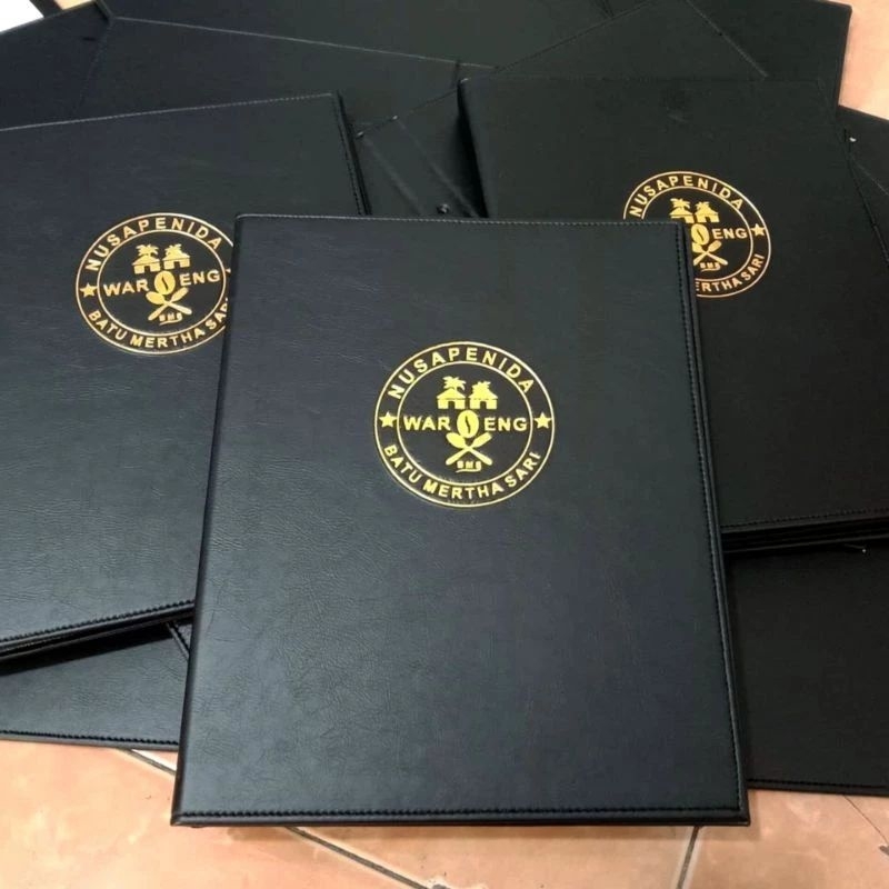 

buku menu resto hotel dll uk a4