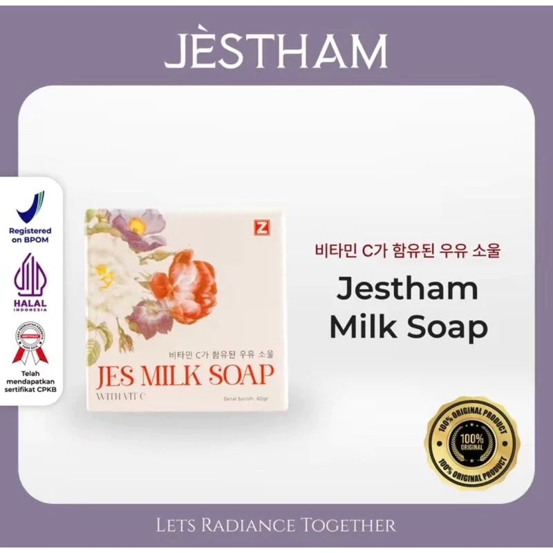 jestham brightening soap / acne soap
