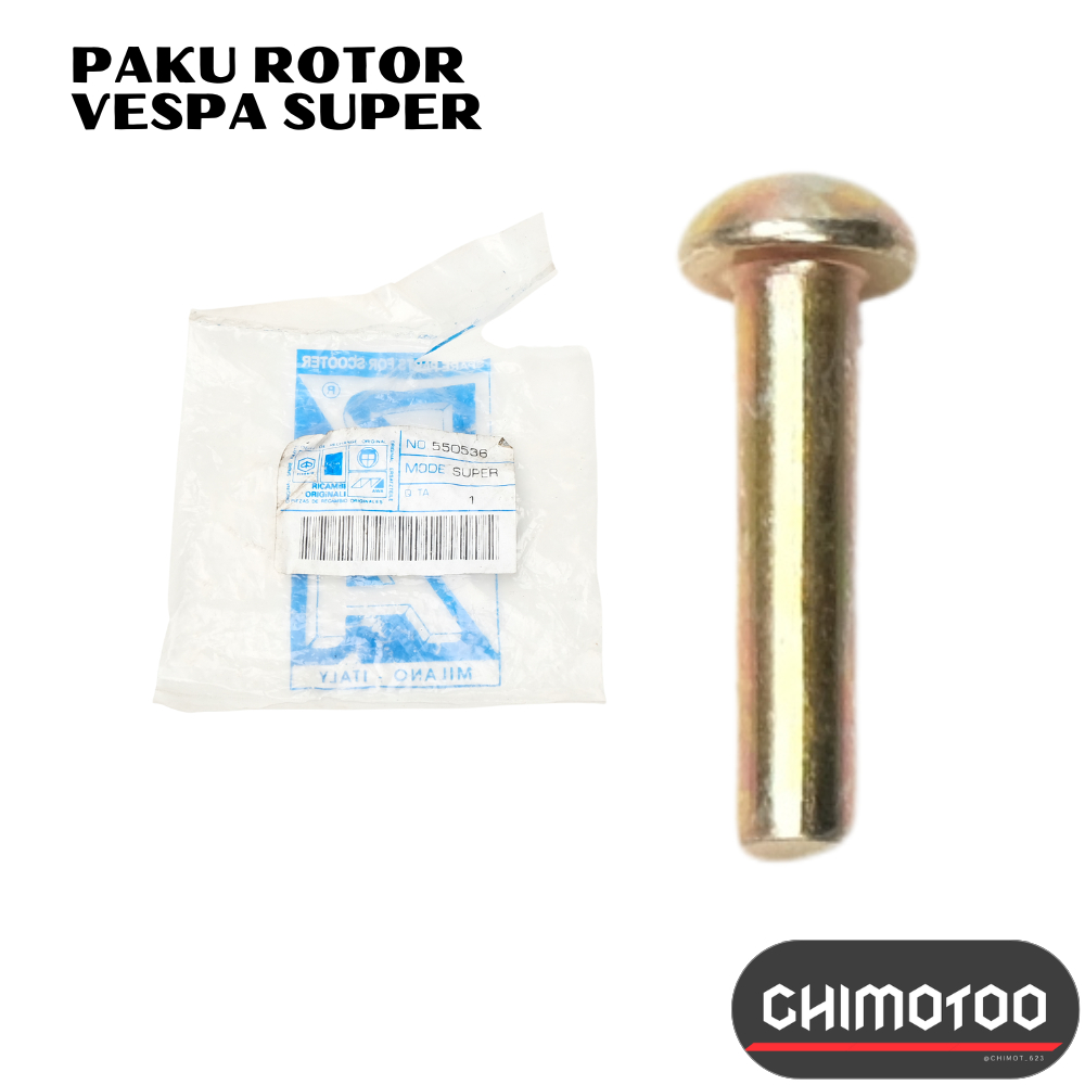 Paku Rotor Magnit Vespa Super Sprint