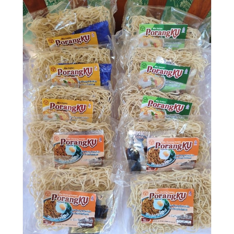 

Paket 10 Bungkus Mie Porangku