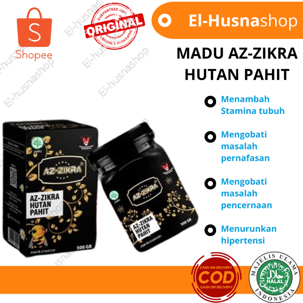 

Madu Hutan Pahit Az Zikra Membantu Meringankan Gejala Kencing Manis Az Zikra 500gram Original