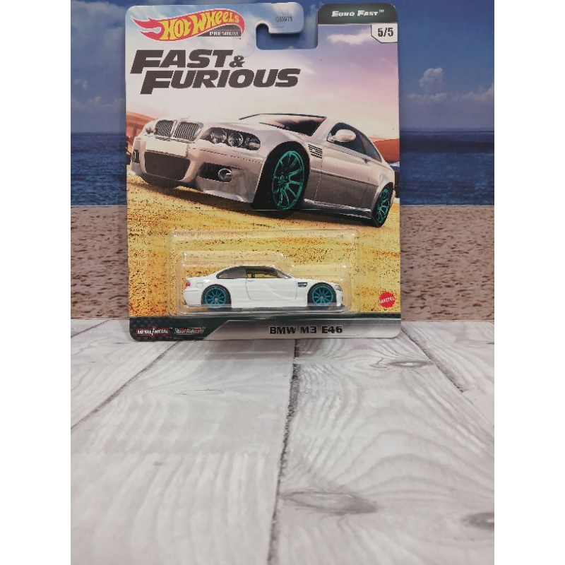 Hotwheels Premium Fast & Furious BMW M3 E46