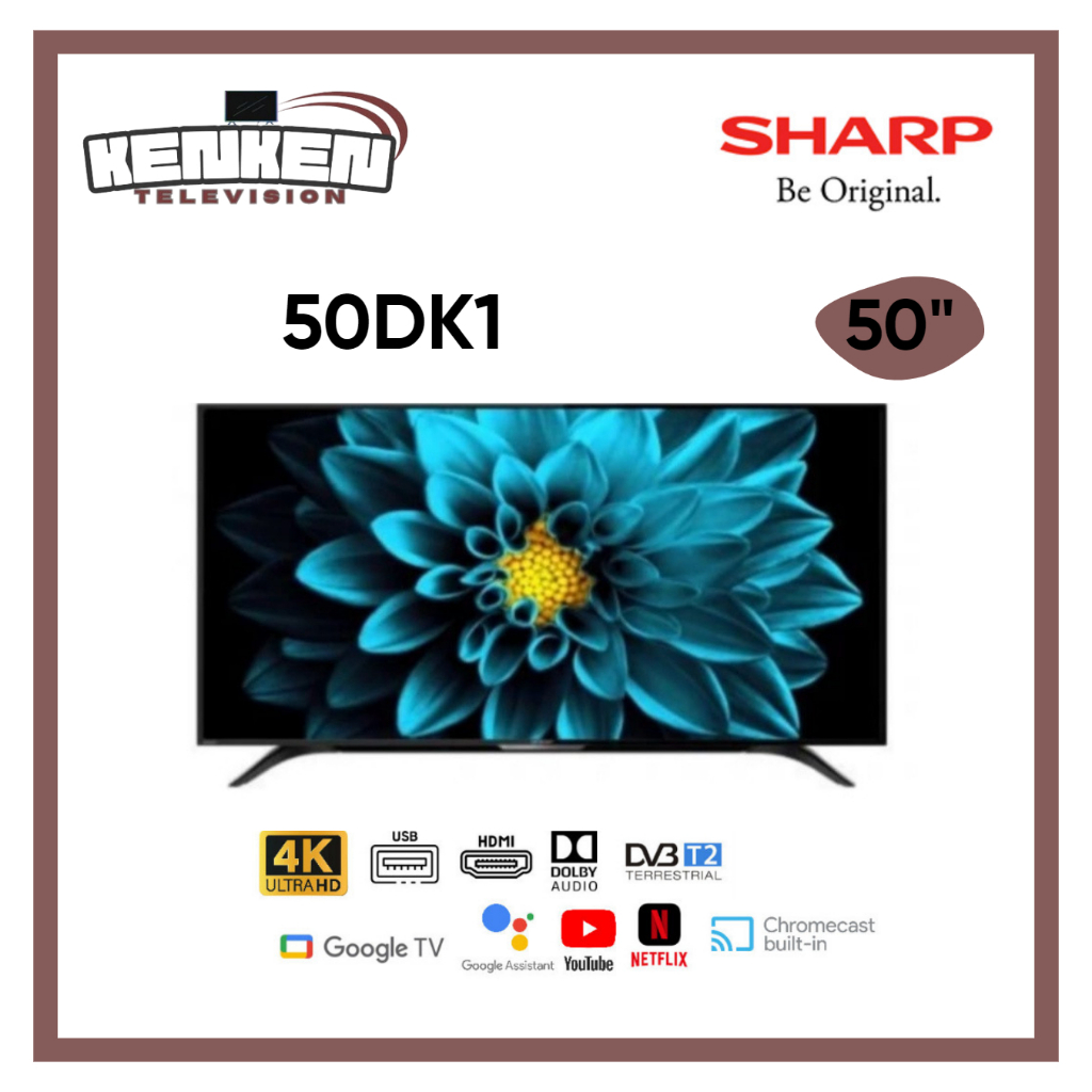 TV LED Sharp 50DK1 LED Sharp 50 Inch Android UHD4K TV