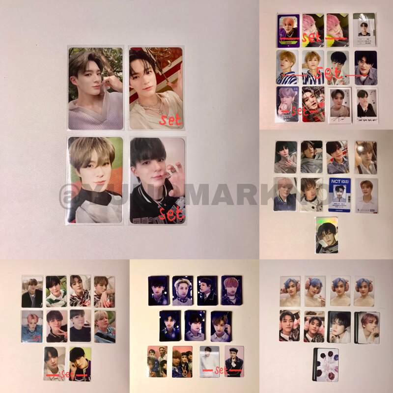 PHOTOCARD JENO BINDER UNIVERSE ECO BAG DREAM VIBE AR SET HOT SUMMER ACRYLIC STANDEE ANNIVERSARY