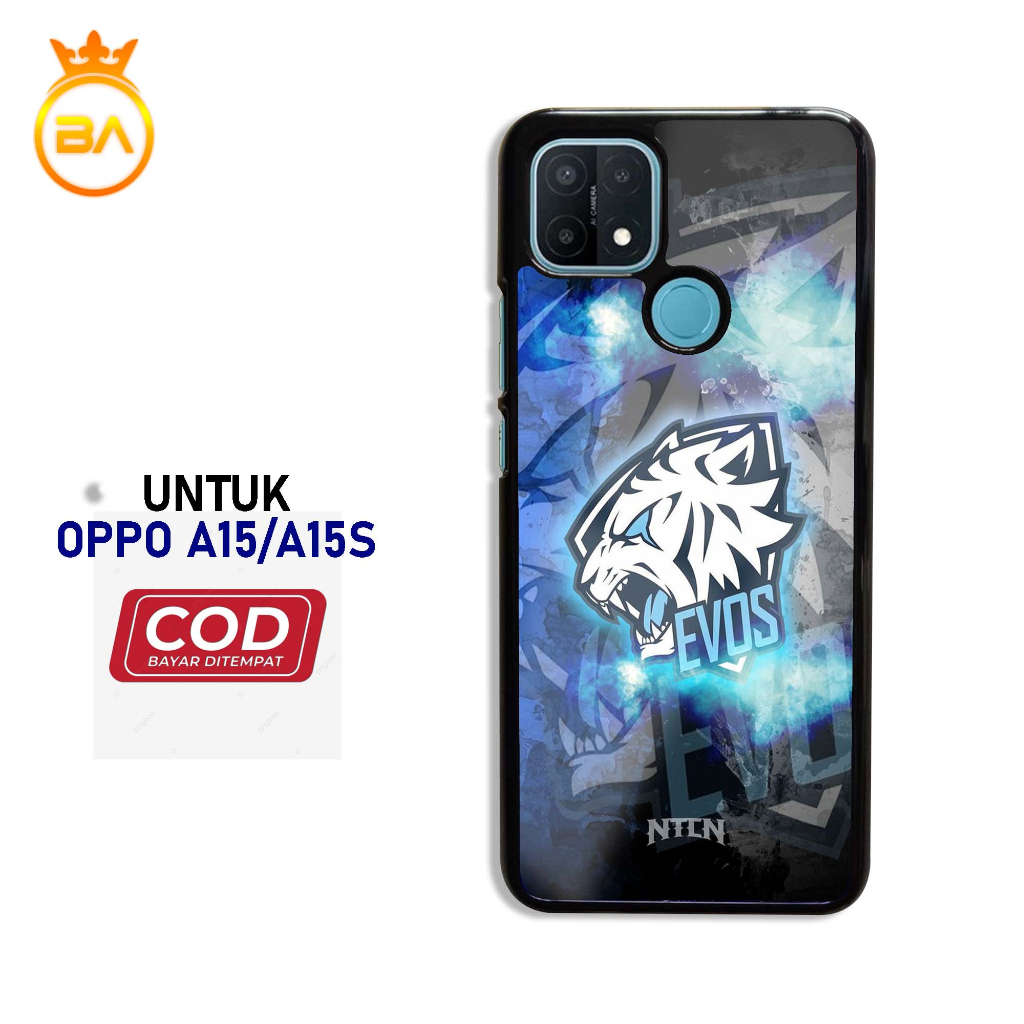 Case Oppo a15/a15s Terbaru - Hardcase Glossy kaca [Motif-07] case handphone-pelindung handphone-kesi