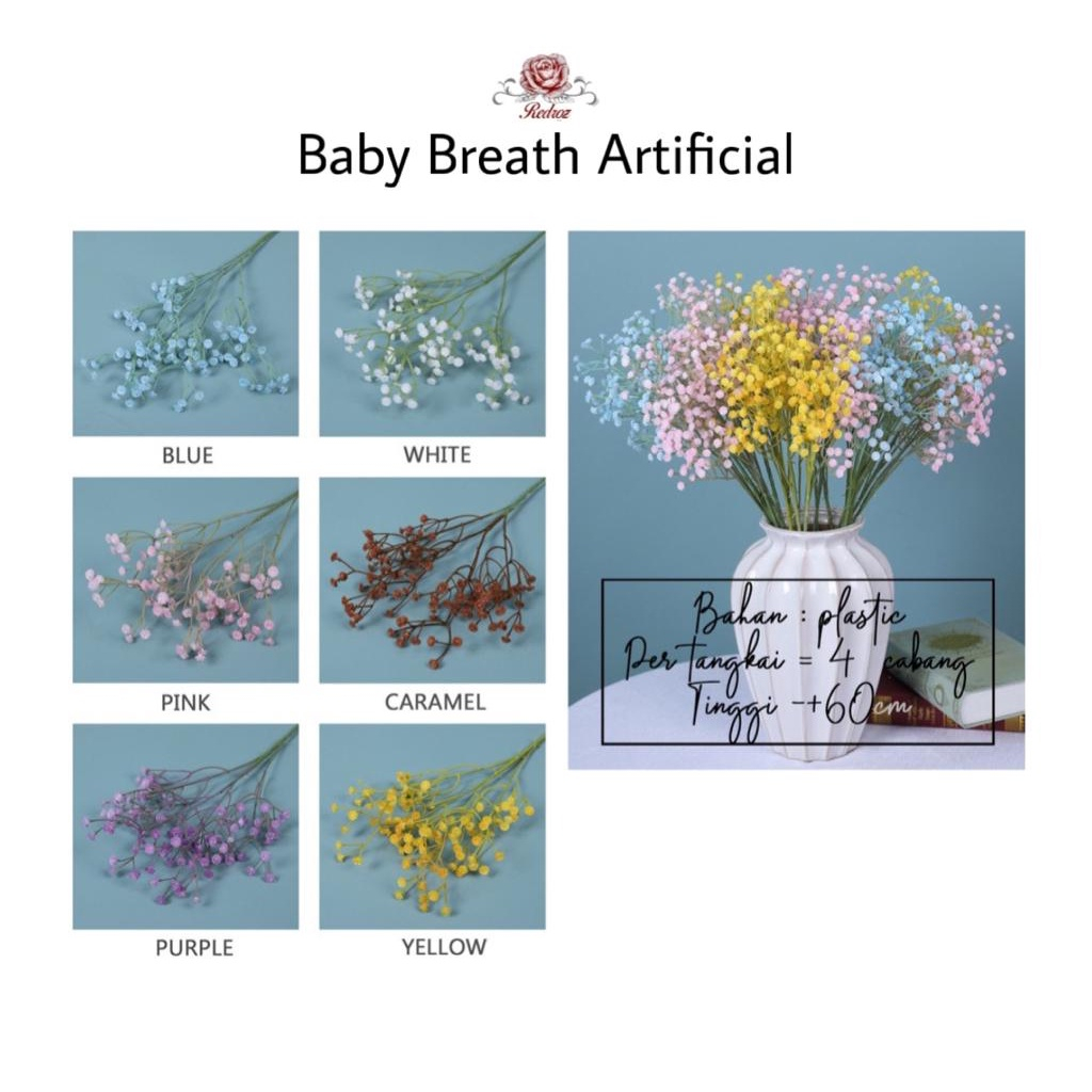 (GROSIR) Bunga Baby Breath Artificial / Bunga Palsu