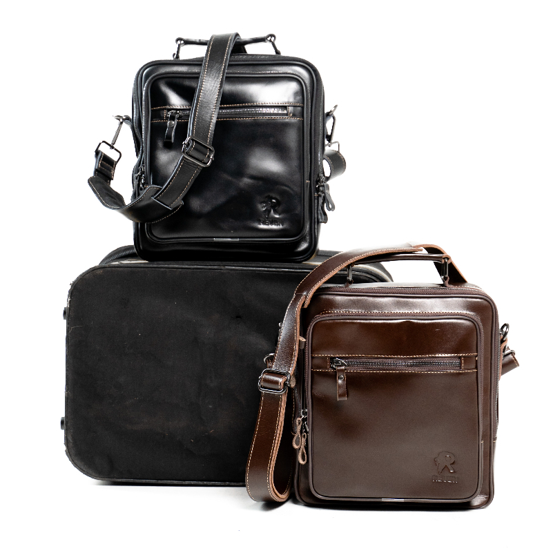 Tas Kulit Selempang Pria Slingbag Original Branded Kulit Asli Premium REVEN BONATURE BAG