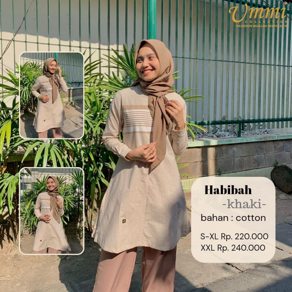 BISA COD PROMO BAJU ATASAN TUNIK WANITA DEWASA ENDOMODA HABIBA MOTIF SALUR BUSUI FRIENDLY BAHAN MENY