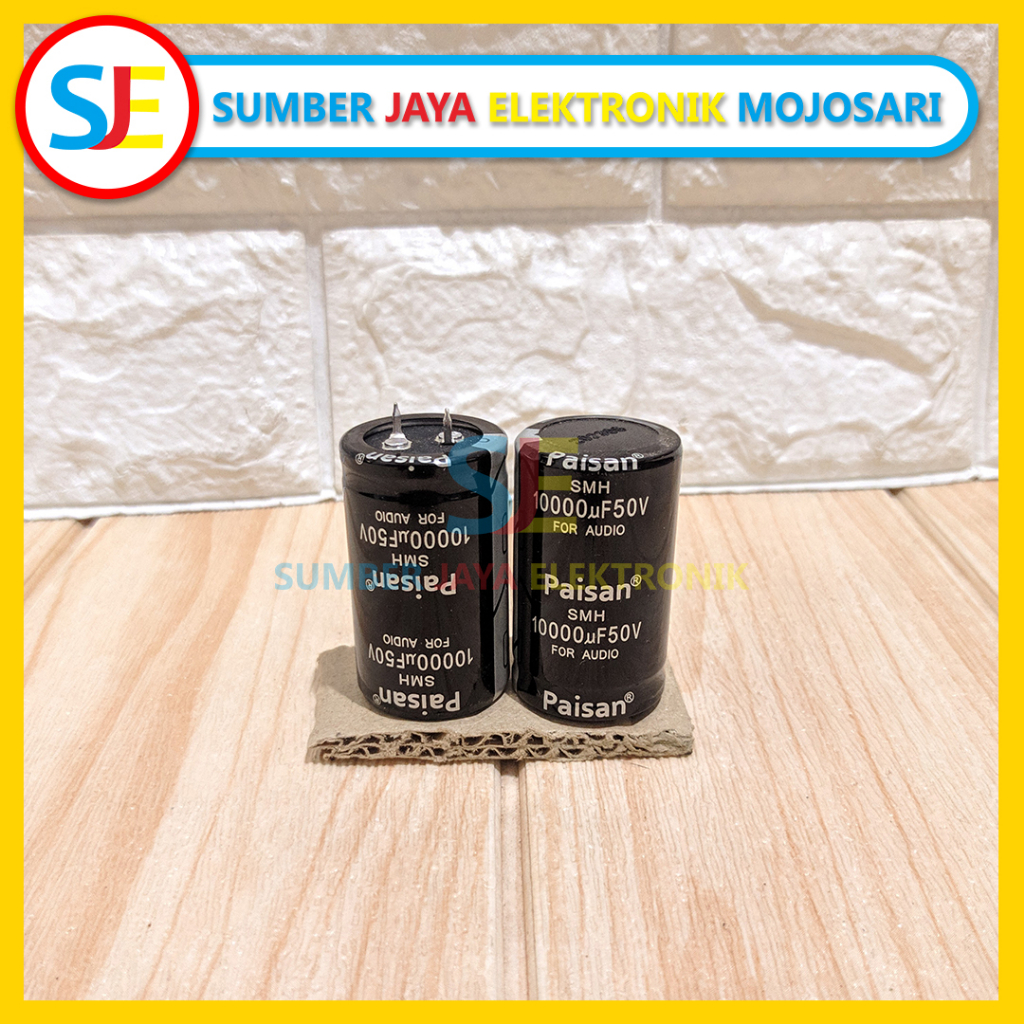 Elco Paisan 50V 10.000uF SMH