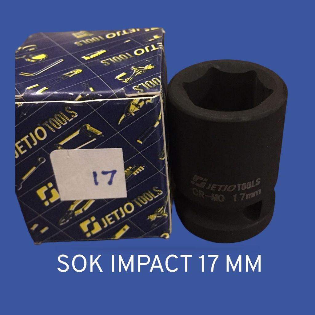 Mata Sok Impact Pendek 17 MM 1/2 inch Lakoni Pro