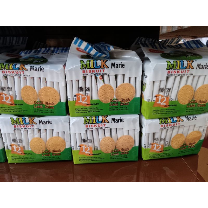 

Milk Marie Biskuit Susu 12pcs