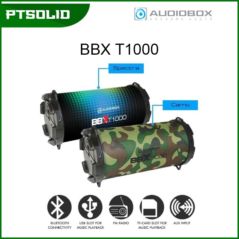 Speaker Bluetooth Portable Audiobox BBX T1000 Speaker With FM Radio