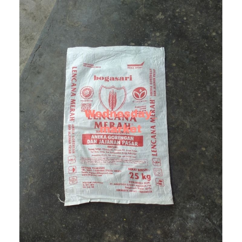 Karung Tepung terigu 25kg