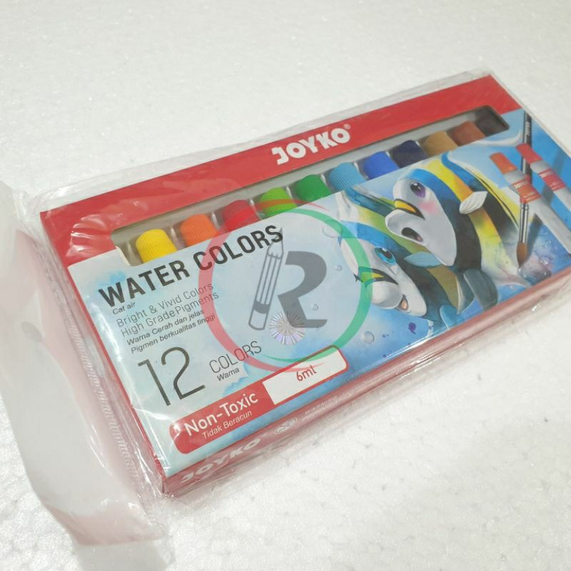 

Cat Air Water Colour Joyko isi 12 | Rachma Stationery