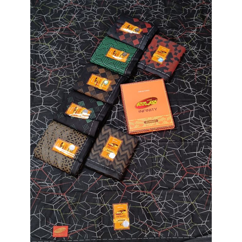 Sarung atlas infinity new varian // idaman kembang //songket