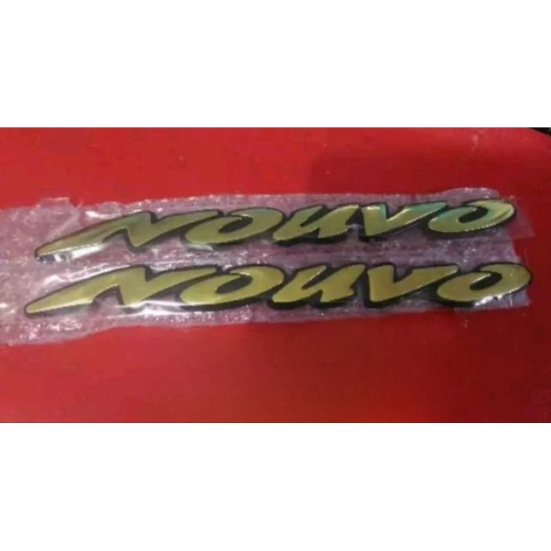 Emblem Nouvo lele gold embelem Nouvo lele Thailand