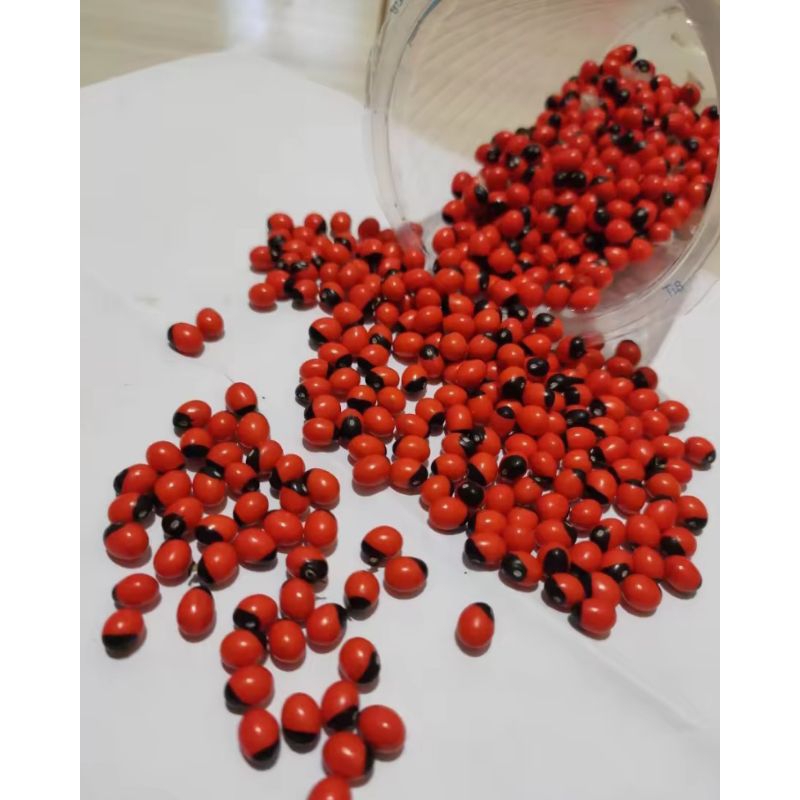 Biji Saga Rambat Merah Hitam Isi 30 biji