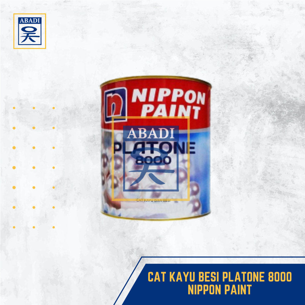 CAT KAYU BESI PLATONE 8000 0.85 L NIPPON PAINT