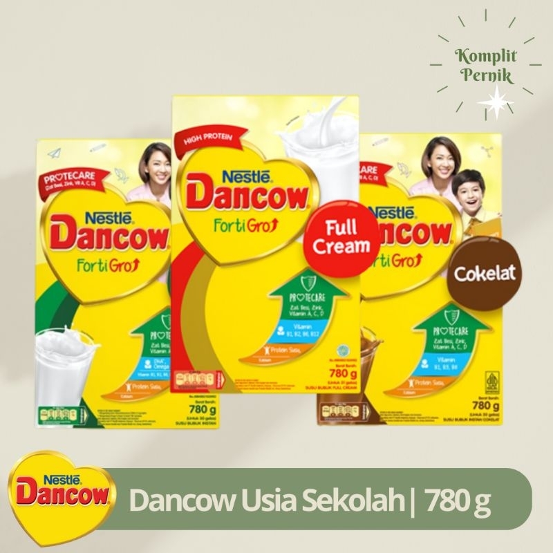 

SUSU BUBUK DANCOW USIA SEKOLAH 6-12 TAHUN 780 GRAM - Susu Formula