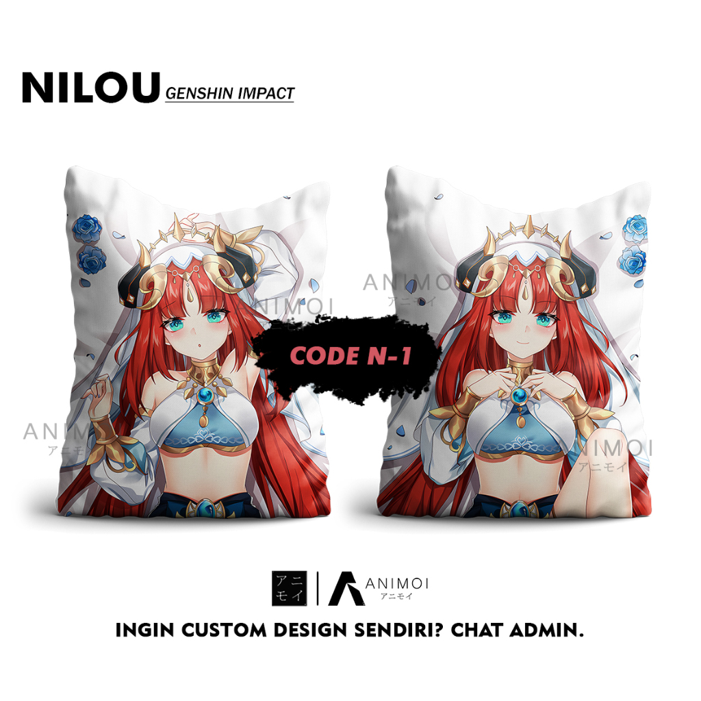 Bantal Tidur Nilou Genshin Impact