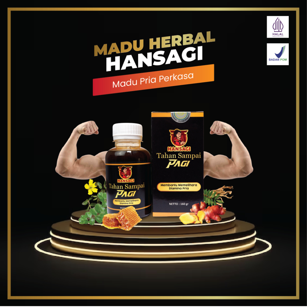 Madu Perkasa Pria Herbal Original Hansagi
