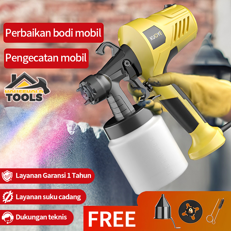 Multi -poseElectric spray gun/ alat semprot cat listrik 800ml /pistol semprot semprotan listrik cat 