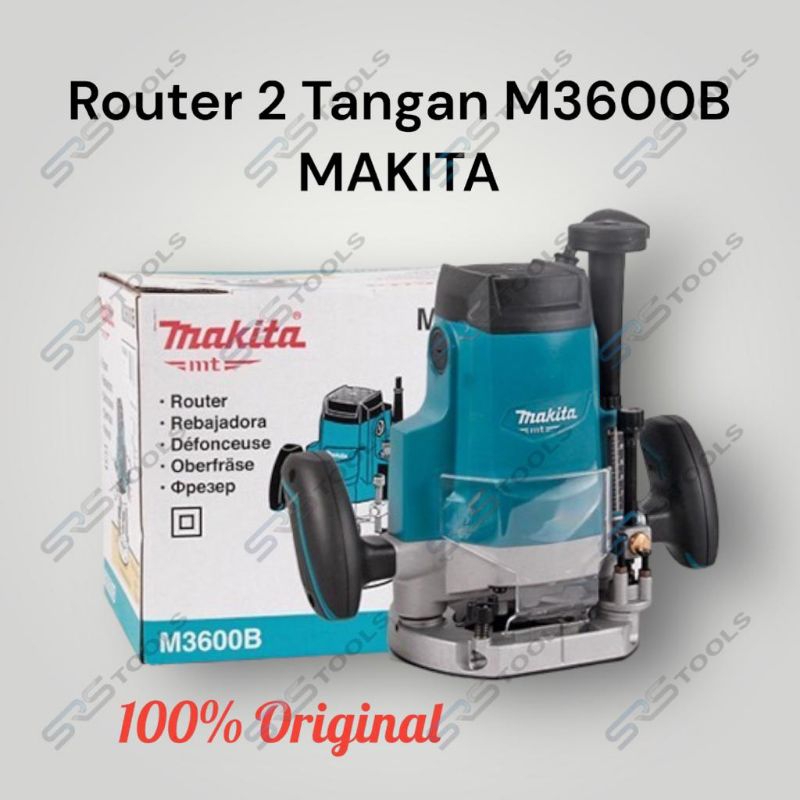 MAKITA M3600B Router 2 Tangan Teko Bobok Kayu / Mesin Profil Besar