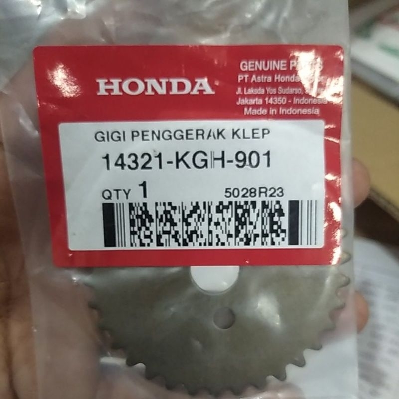 Gigi penggerak klep(Sprocket cham)Honda CS1 2008 14321-KGH-901