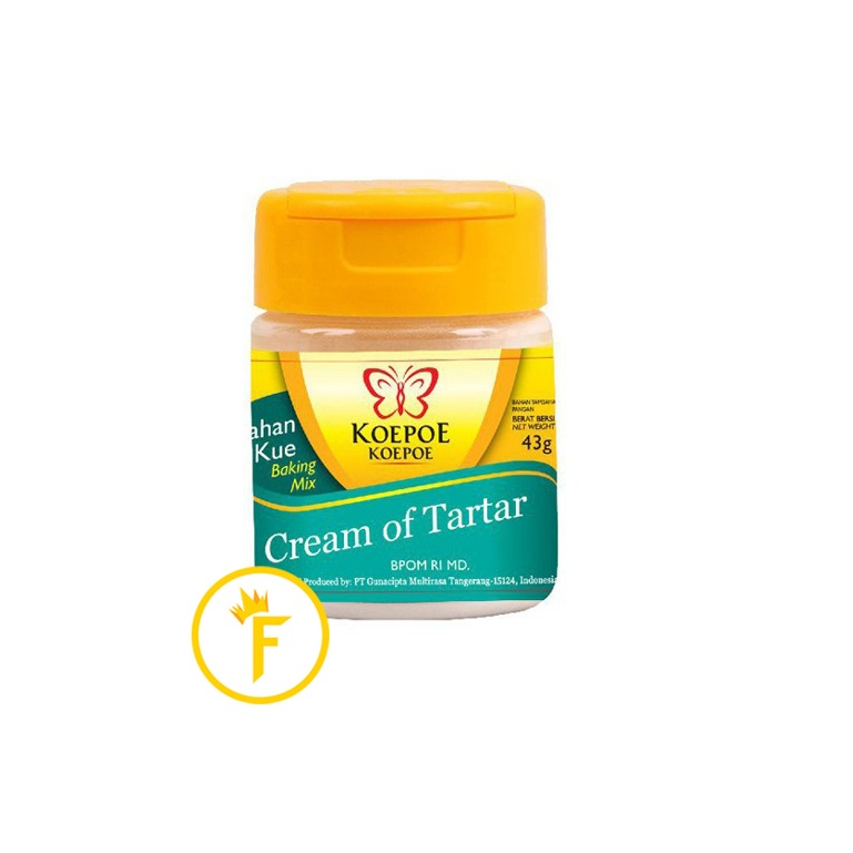 

Koepoe Koepoe Cream of Tartar 43gr