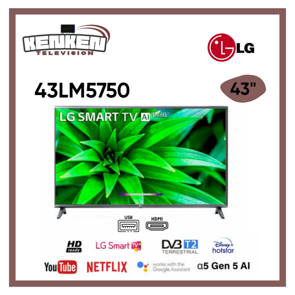 TV LED LG 43LM5750 LED LG 43 Inch Smart TV