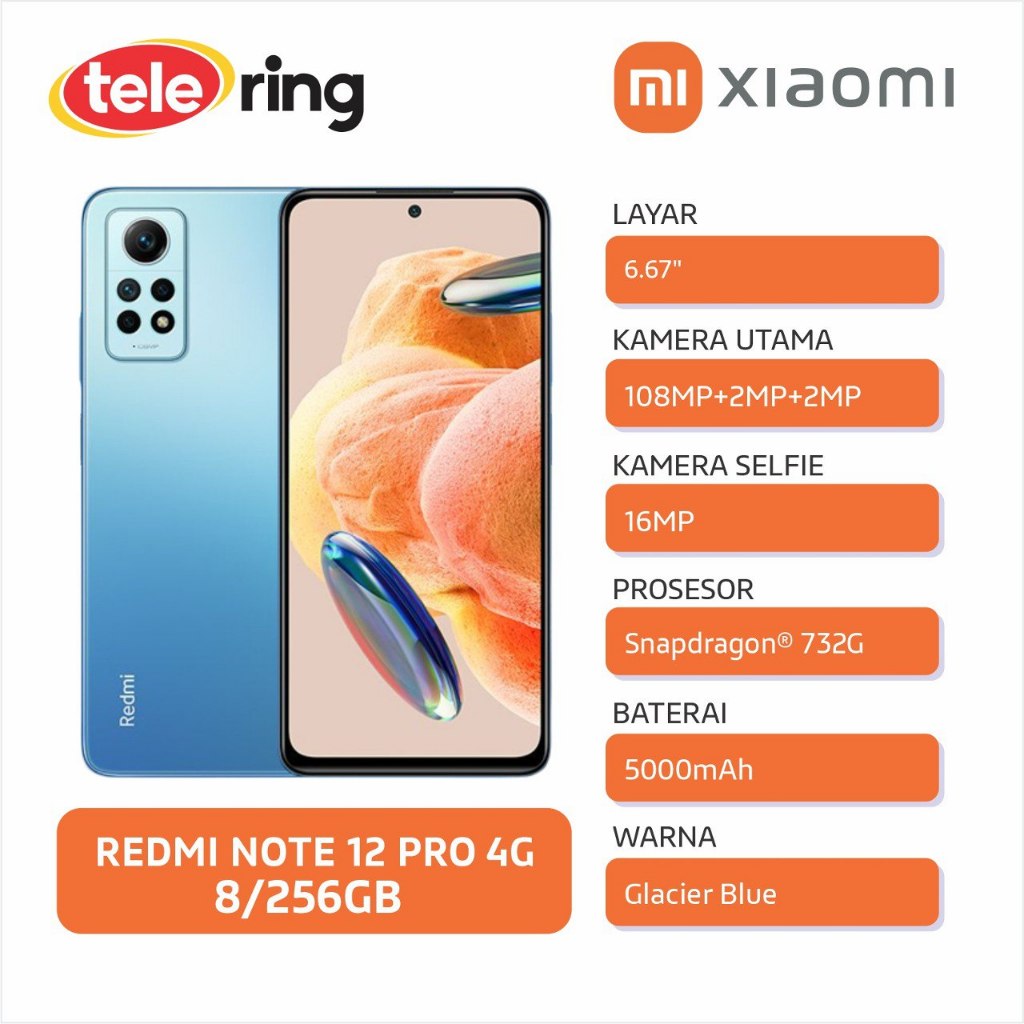 Xiaomi Redmi Note 12 pro 4G 8/256GB