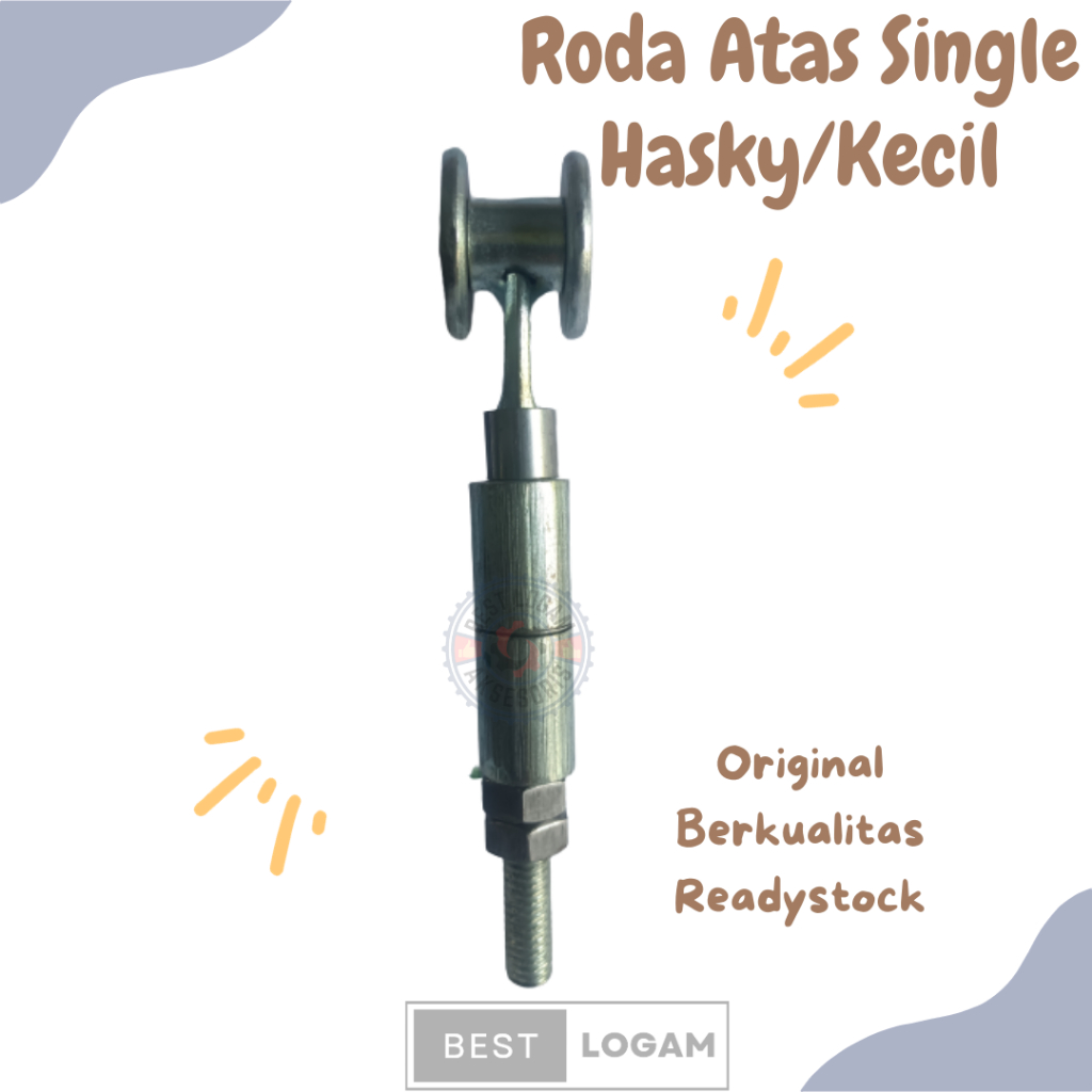 Roda atas pintu gantung pintu lipat kecil engsel polos pintu sliding