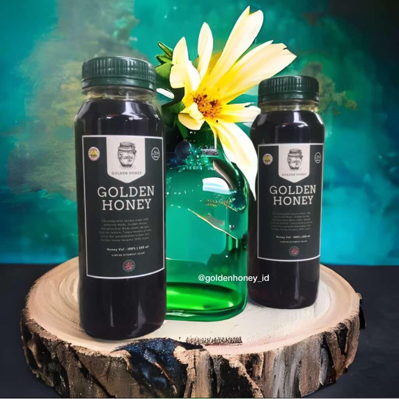 

Madu Hitam Murni Original Asli Akasia Bergaransi Golden Honey