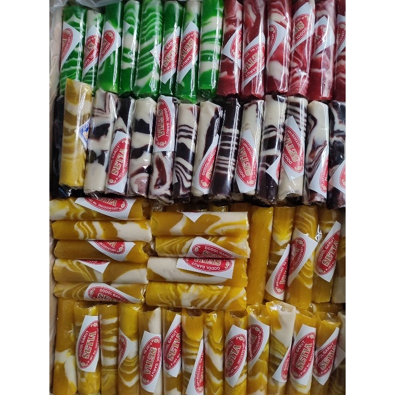 

Dodol Garut Zebra original 1kg manis oleh oleh garut