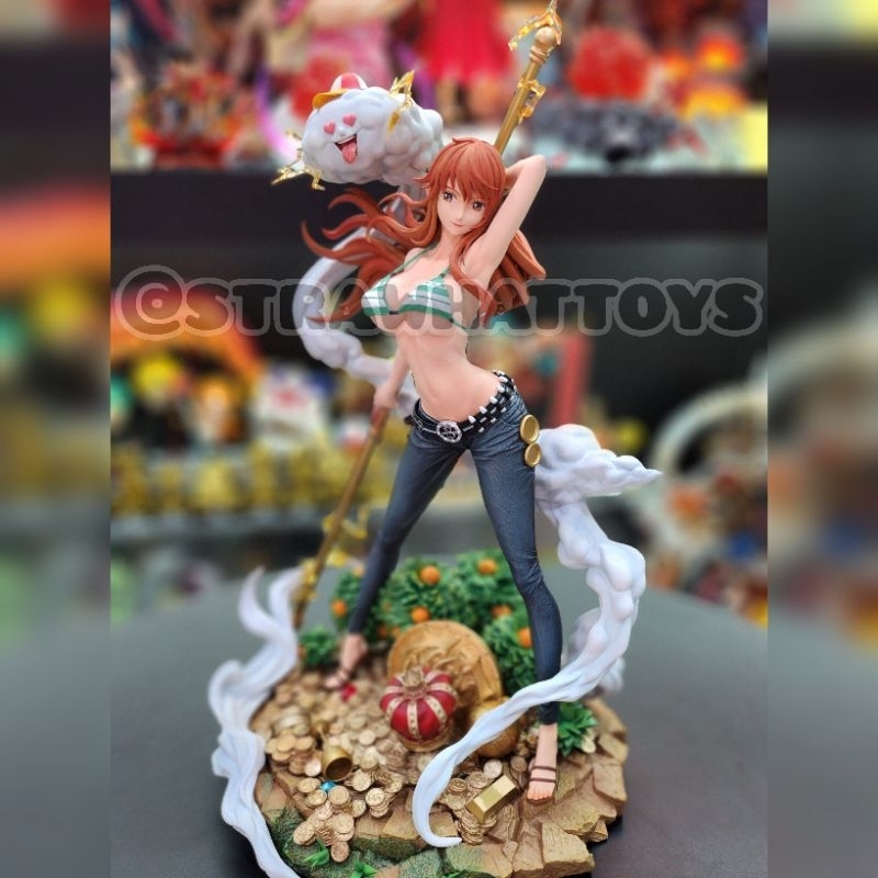 NAMI BY HUNTER FAN STUDIO RESIN STATUE ONE PIECE