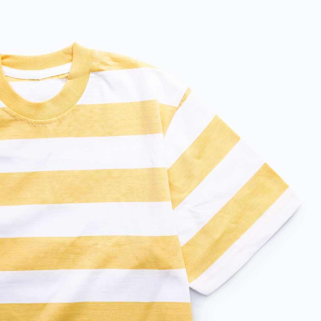 Nice Kids - Parents Maxi Stripe T-Shirt (Kaos Garis Dewasa M-L Unisex)