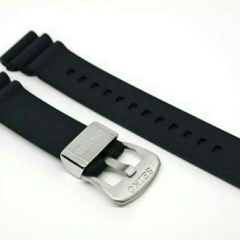 Strap Tali Jam Tangan Seiko sportura f1 honda racing 22mm 22 mm Rubber Silicon Jam Seiko