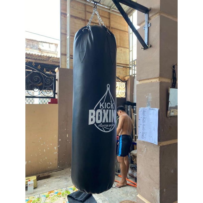 samsak tinju muaythai MMA boxing 120cm Tanpa isi Alat meladiri bisa COD 100℅