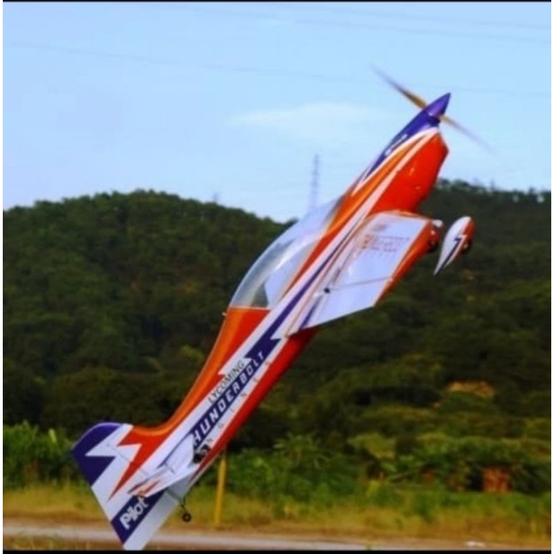 KIT ONLY RC Pesawat Sbach 3D balsa electric PilotRC