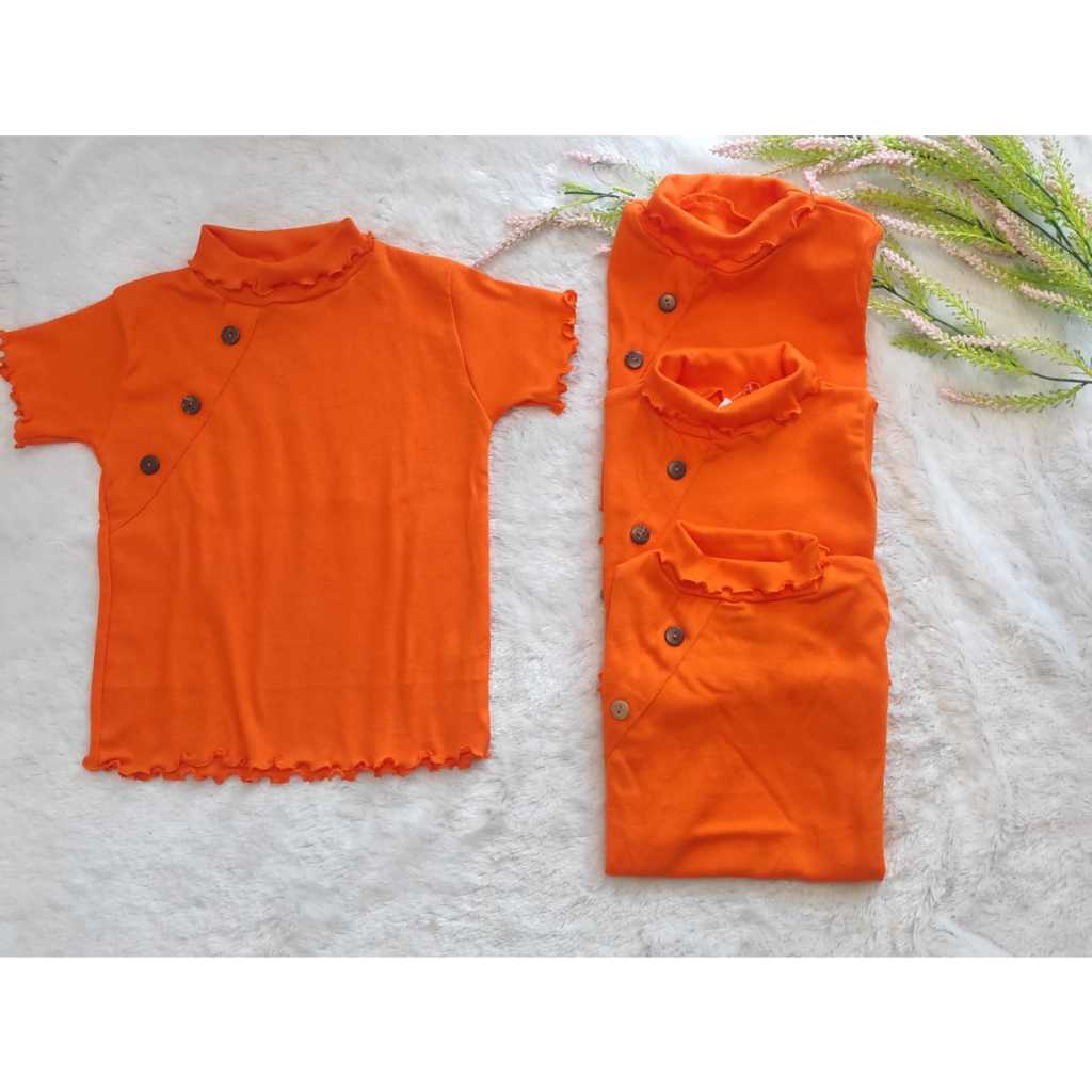 ATASAN RIB BUTTON/KAOS RIB ANAK