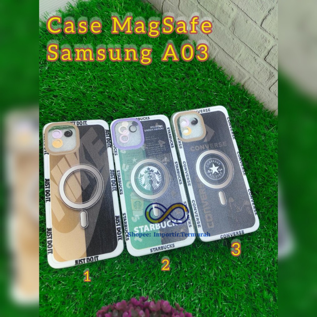 CASE SILICON SAMSUNG A03 WARNA WARNI / GAMBAR KOREA