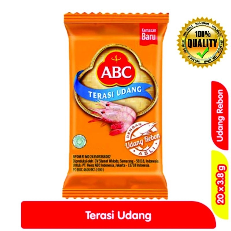 

ABC Terasi Udang 3.8 g Sachet