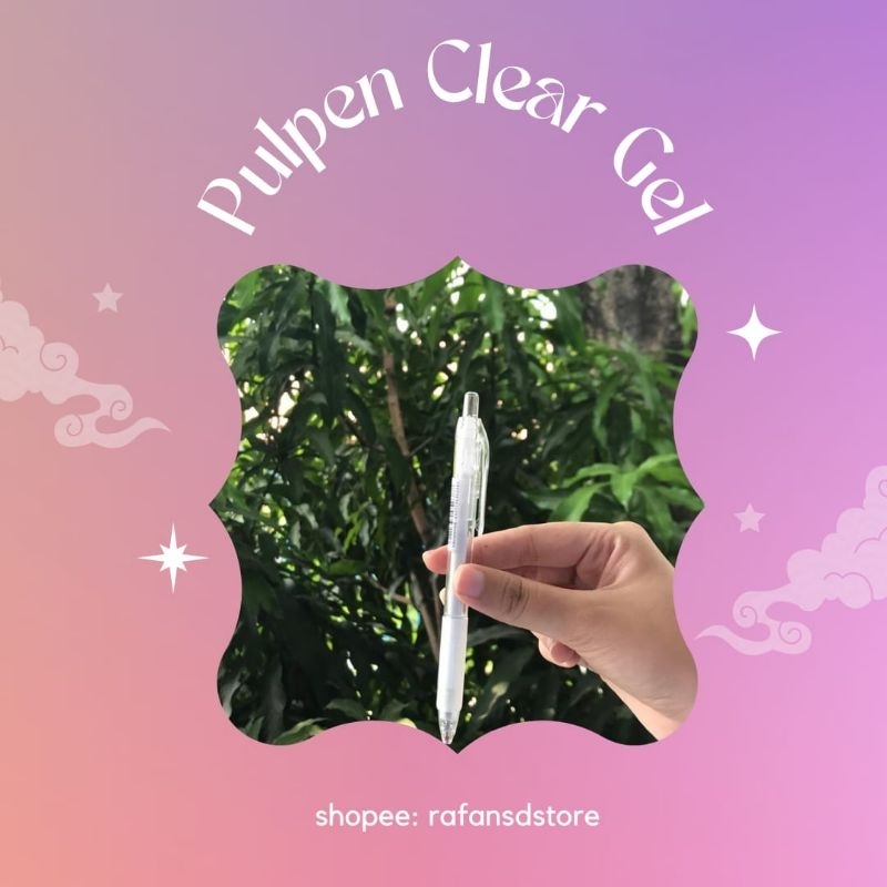 

Pulpen Clear Gel 0.5mm