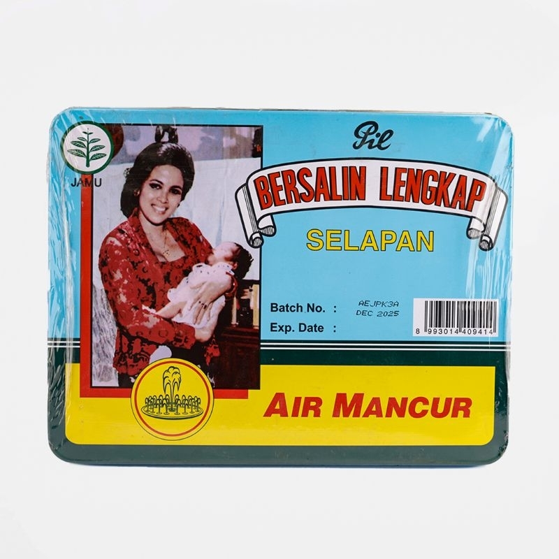 Pil Jamu Bersalin Lengkap Selapan Air Mancur ( Perwatan Pasca Melahirkan Untuk 40 Hari )