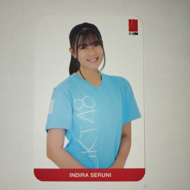 Photocard PC JKT48 MnG Nice To See You - Indira