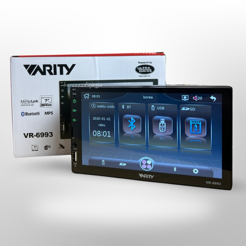 Head Unit Audio Mobil Double Din VARITY VR 6993