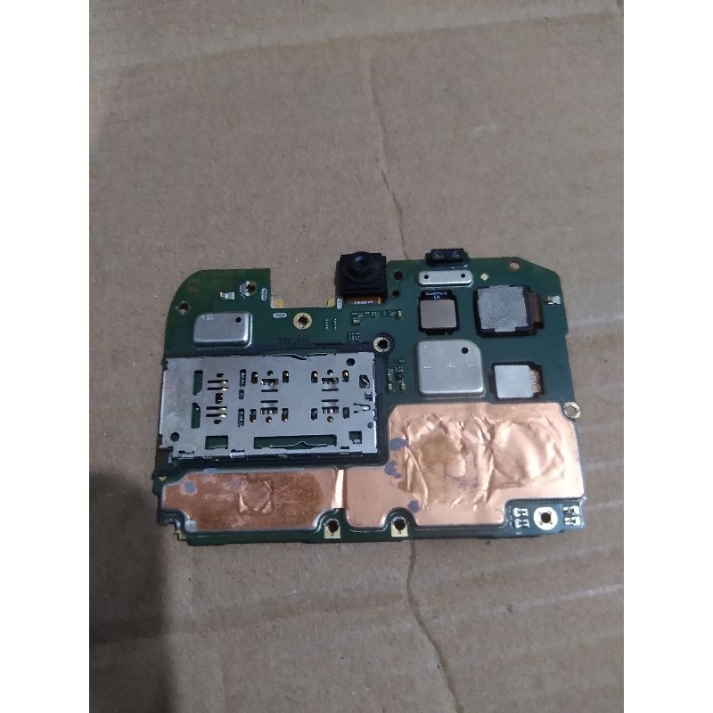 mesin hp oppo A15 minus conektor sim card rusak